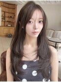 《Agu hair》【10代20代×ナチュラル】抜け感ハイレイヤーロング