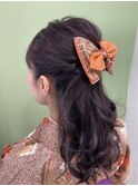 ☆ShellBearヘアアレンジ☆振袖/袴/着物/銀座/東銀座/ヘアセット