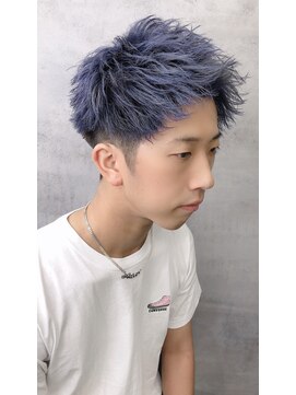 ネクスト 静岡店(NEXT) 【NEXT shizuoka 竹田】ブリーチ2回×ブルーグラデーション