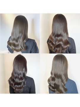 ジーナ 銀座中央通り(Zina) 小顔オリーブカラーボブルフハイライトカラークールショート