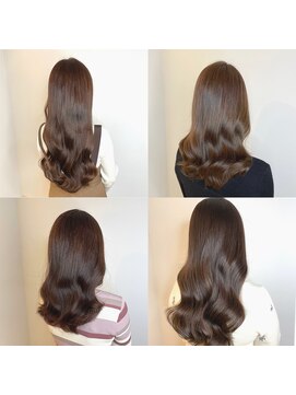 ジーナ 銀座中央通り(Zina) 小顔オリーブカラーボブルフハイライトカラークールショート