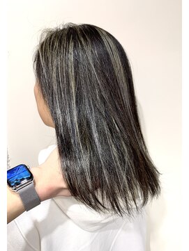 セシルヘアー(CECIL hair) CECIL 下北沢　ハイライト　ストレートver