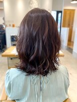 オートル 綱島店(AUTRE by FUGA hair)&nbsp;マロンベージュ/くびれセミディ/大人ガーリーミディアム20代30代