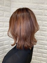 リー 甲子園(Lee)&nbsp;マッシュウルフ×オレンジベージュ