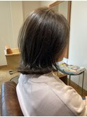切りっぱなしボブ