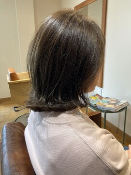 ムスビ(hair musubi) 切りっぱなしボブ