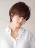 ショートボブ 大人可愛い 美シルエット 青山 表参道 30代40代