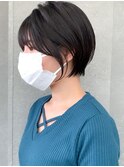 Lond表参道【伊杏】小顔ショート 前下がりショートボブ