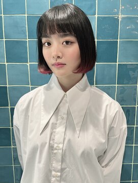 ザレミー(THE REMMY) ほんのり染まるお洒落ミニボブ