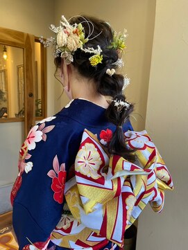 エイチ ヘアアンドメイク(eich hair&make) 成人式