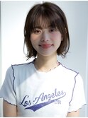 前髪なし外はねボブ20代30代40代【AIN.表参道】川原大地