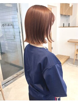 ヒビト 恵比寿 渋谷(HIBITO.) ◎髪質改善カラー グレージュボブ【髪質改善髪質改善髪質改善】
