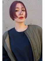 デビュー ヘアーメイク&nbsp;ミニボブ　前髪長め