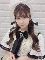 儚げなハーフアップのおひめさま＊まゆ