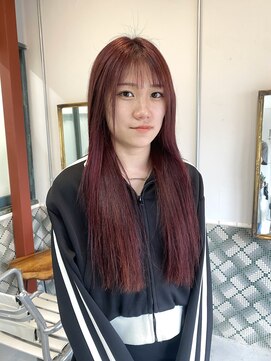 ナード(nerd) ワインレッド