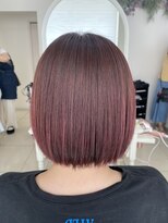 ベルバイグレイス(BELLE by grace)&nbsp;ミディアムボブ高発色ピンクカラー