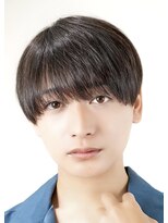 オーシャントーキョー ウエスト 心斎橋(OCEAN TOKYO WEST) 韓国ヘアマッシュラウンドシースルーマッシュツーブロック