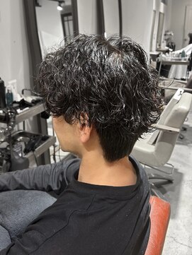 エニー 栄(Any) men's hair ☆波巻きパーマ