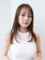 ハバナ 立川(HAVANA) 韓国風レイヤーカット髪質改善ダブルカラーミルクティーベージュ