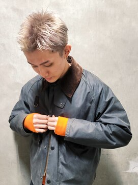 ヘアガーデン オフ(hair garden off) ブロンズベリショスパイキー