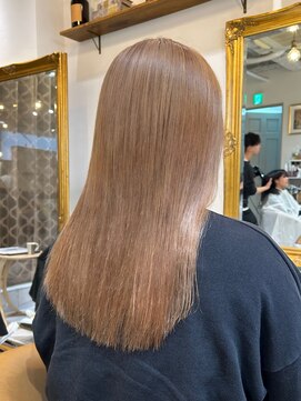 ロンドアベニール 北千住(Lond avenir) 透明感◎ミルクティーベージュ☆美髪ボブ/美髪縮毛矯正[北千住]