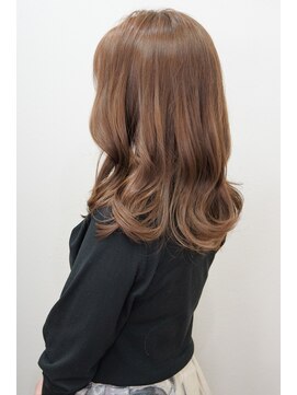 ムクヘアー(muk hair) 美髪ラテブラウン×くびれレイヤー