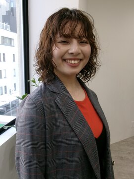 ジュール(JOULE'S) ブラウンヘア×くるくるパーマ