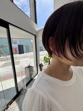 エムドットヘアーサロン(M. hair salon) 【栗本浩司】インナー×ピンク