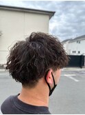 刈り上げメンズパーマ