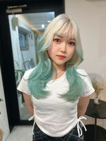 ラピス 名古屋駅前店(Lapis)&nbsp;デザインカラー×韓国風レイヤーカット