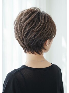 トリッカ 代官山(tricca) 白髪ぼかしカラー/脱白髪染め/ショート/髪質改善