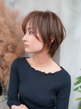 ギークス(GEEKS) 【GEEKS渋谷】ナチュラルショートウルフ/20代30代/秋カラー/小顔