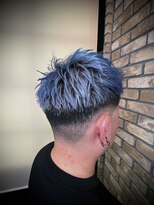 モナン 渋谷(Monan)&nbsp;ナチュラルフェードソフモヒ×アクアブルー