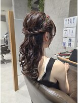 リップル(Ripple)&nbsp;【海浜幕張 Ripple】大人フェミニン×編みハーフアップ