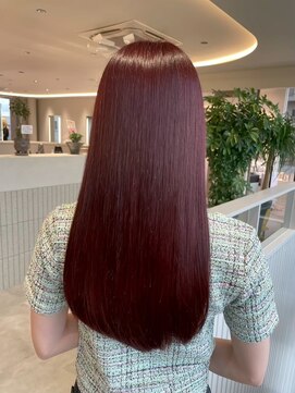 ビビバイベル(BiVi by BHEL) 桑名ロングレイヤーカットハッシュカット透明感カラー重めロング