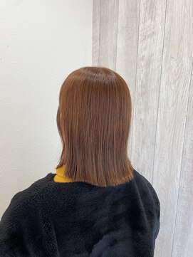 シエル 立川店(CIEL) オレンジベージュ×艶感【CIEL×maki】