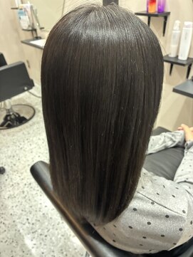 シェール 千葉(cher) 艶々ダークグレー