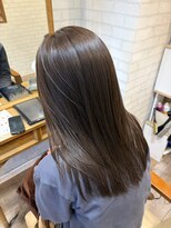 ルスト 成増店(Lust) 髪質改善ケアカラー「オリーブベージュ」