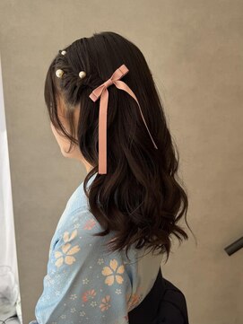 ヴィサージュメゾン(VISAGE maison) ヘアアレンジ ハーフツイン