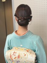 コマリ(comari)&nbsp;シニヨン、訪問着お着付け