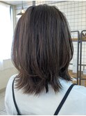 くびれボブ ブラウンカラー