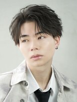 エイド 本店(aid)&nbsp;メンズアップバングショート毛流れフェザーパーマ