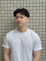 エルパティオ(EL PATIO)&nbsp;スパイラル波巻きMIX/フェード/センターパート/大人/男子/色気