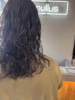 ヌル ヘア デザイン(nullus hair desigh) 【nullus】ゆるふわウェーブ×艶カラー