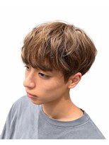 アンディアーモ サカエ(ANDIAMO SAKAE)&nbsp;ベージュカラー×マッシュ