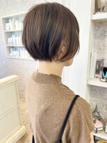 キャアリー(Caary)&nbsp;福山Caaryミニボブショートチラ見せインナーカラー20代30代40代