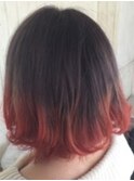 ワンサイドボブグラデーション【LUXBE 神戸三宮いくたロード店】