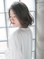 リリアン 表参道(relian)&nbsp;大人かわいいセンターパートグレージュ【relian表参道】☆