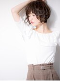 *mod's上尾*アシンメトリーな小顔ショートボブx