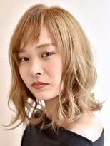 ヘアーリゾートテラス(hair resort terrasse)&nbsp;ショートバング×外はねミディアム☆大人可愛い小顔くびれ長尾